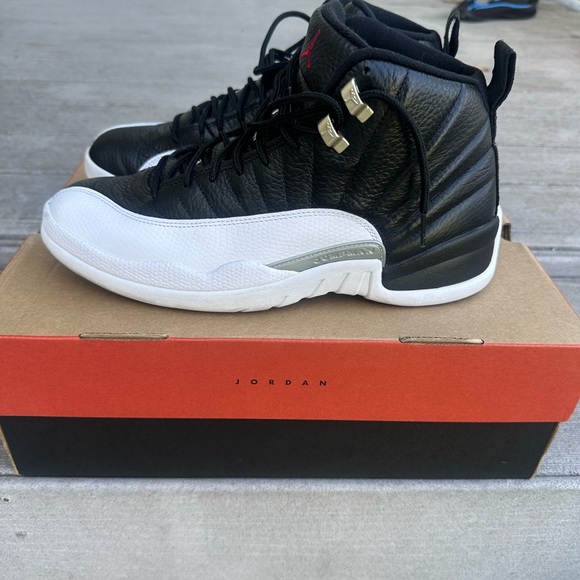 Jordan Other - Jordan Black and White High-Top Sneakers